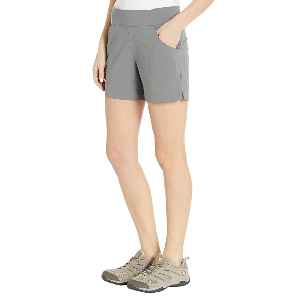 Columbia Anytime Casual Shorts - Light Gray - Women's Size S